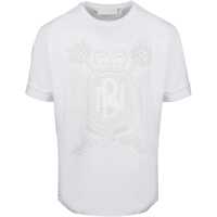 Tricouri Easy Fit Coat Of Arms Crew-Neck T-Shirt Barbati