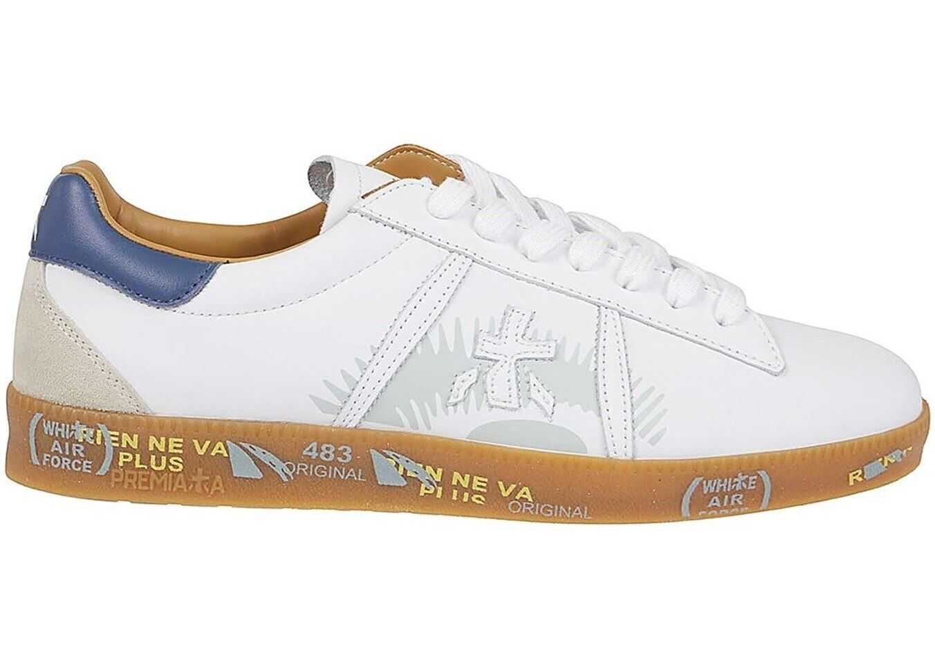 Premiata Andy Sneakers In White ANDY5138 White