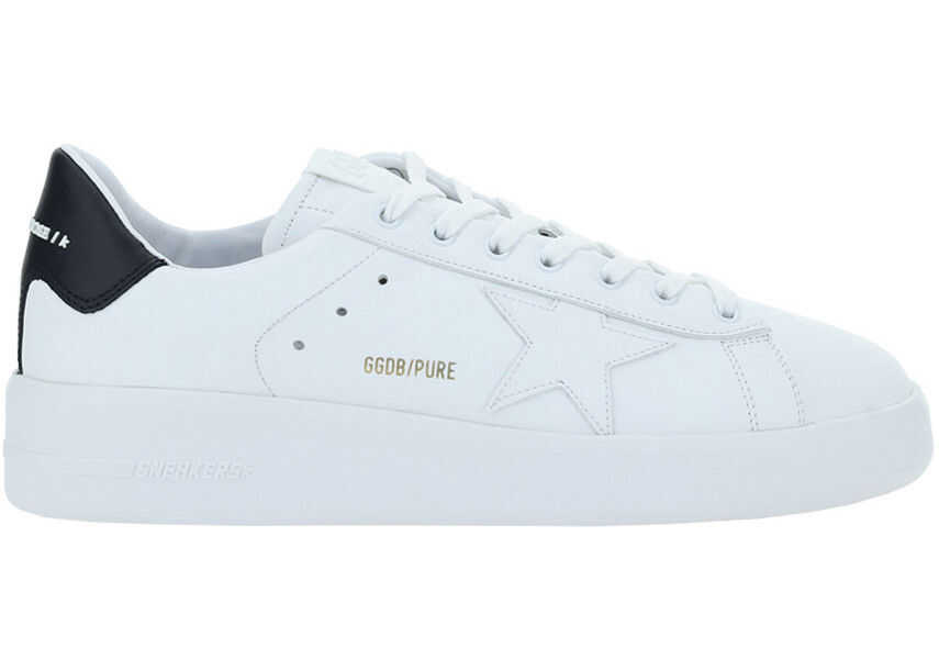 Golden Goose Pure Star Sneakers GMF00197F000537 WHITE/BLACK