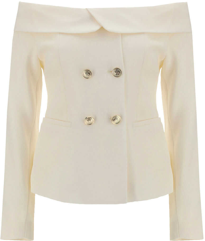 Pinko Distratto Jacket 1G15VS8385 BIANCO+BIANC