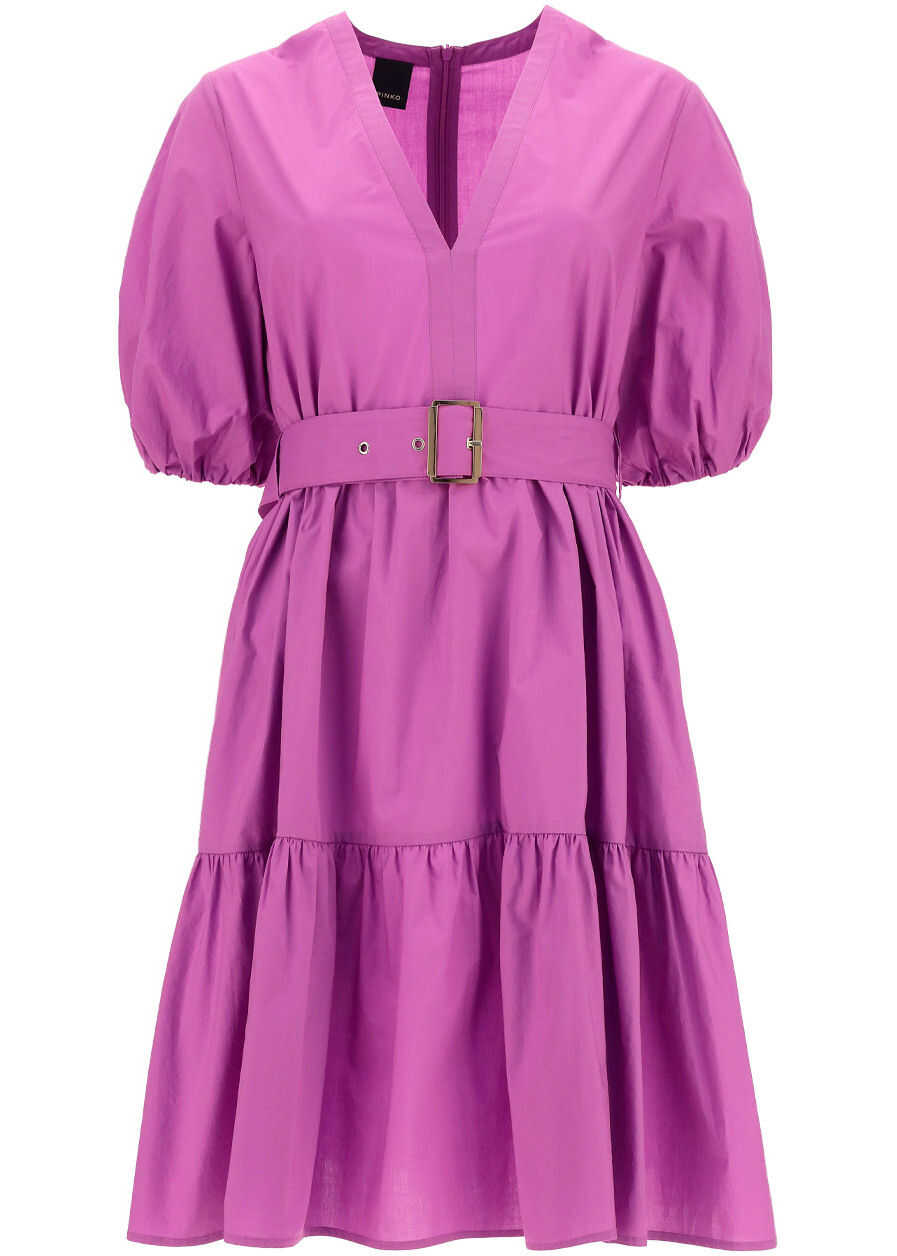 Pinko Nuvoloso Dress 1G161JY6VX ORCHIDEA IRIS