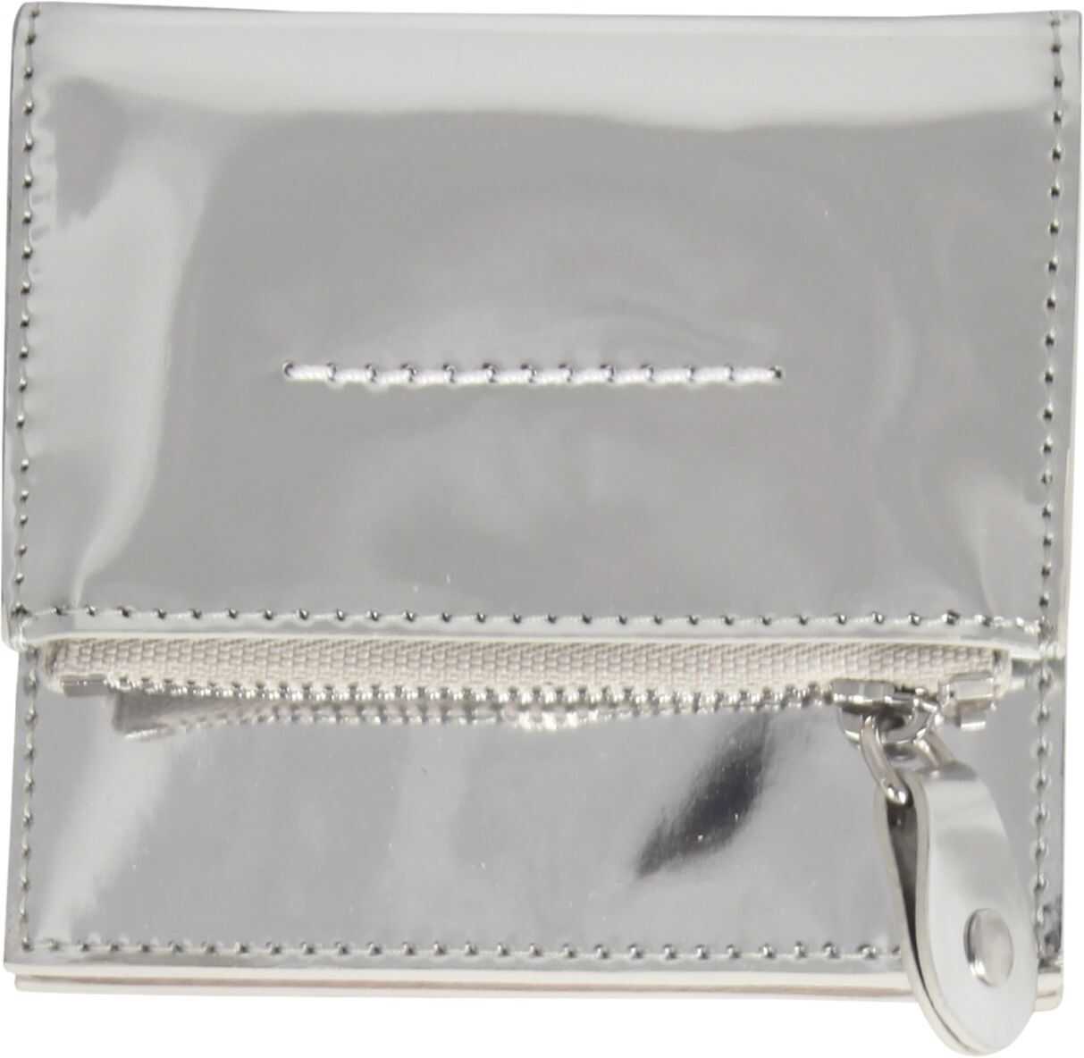 MM6 Maison Margiela Wallet With Zip S54UI0128_P4142H8698 SILVER b-mall.ro imagine 2022