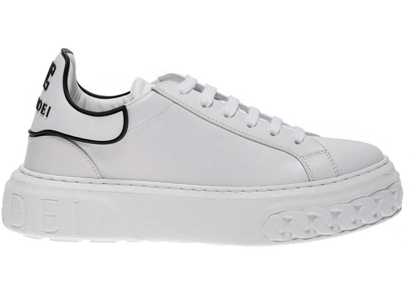 Casadei Off-Road C Chain Sneakers In White 2X838R0201C12979999 White