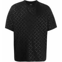 Tricouri Crew Neck All Over County Cotton T-Shirt Barbati