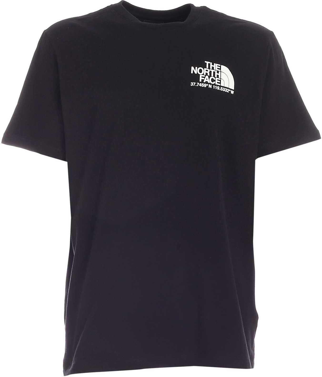 The North Face Coordinates T-Shirt In Black NF0A52Y8JK31 Black