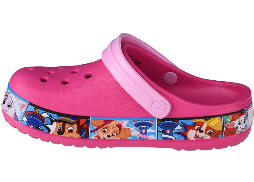 Slapi Crocs Fun Lab Paw Patrol Pink Baieti (BM 8356206) 2