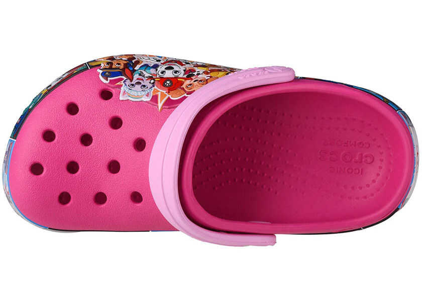 Slapi Crocs Fun Lab Paw Patrol Pink Baieti (BM 8356206) 3