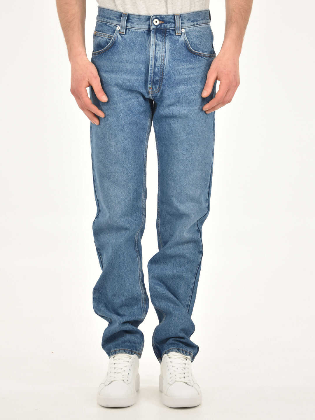 Loewe Anagram Denim Jeans H2102680IB Light blue