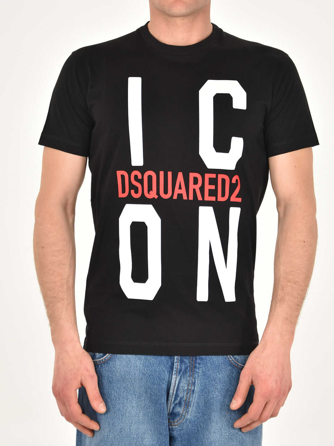DSQUARED2 Logo T-Shirt S79GC0021 S23009 Black