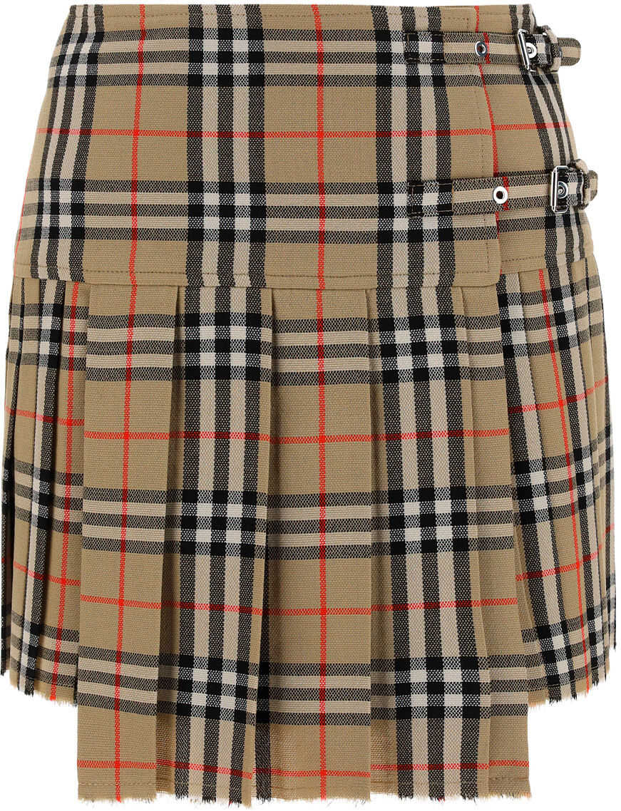 Burberry Zoe Skirt 8025832 ARCHIVE BEIGE IP CHK