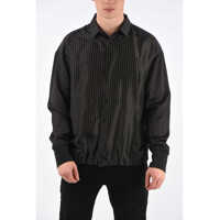 Camasi casual Pinstriped Shirt With Elastic Cuff Barbati