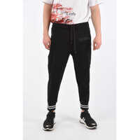 Pantaloni casual Skinny Fit Drawstring Pants Barbati