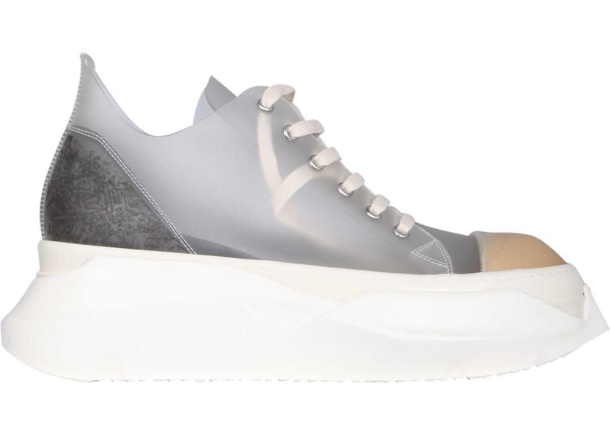 Rick Owens Low Abstract Sneakers DU21S2842_VYTMS1101111 WHITE