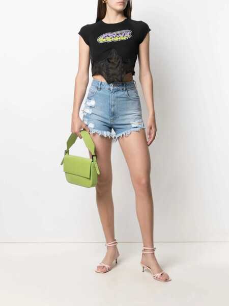Pantaloni scurti GCDS Denim Shorts BLUE Femei (BM 8360595) 2