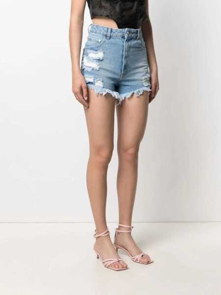 Pantaloni scurti GCDS Denim Shorts BLUE Femei (BM 8360595) 3
