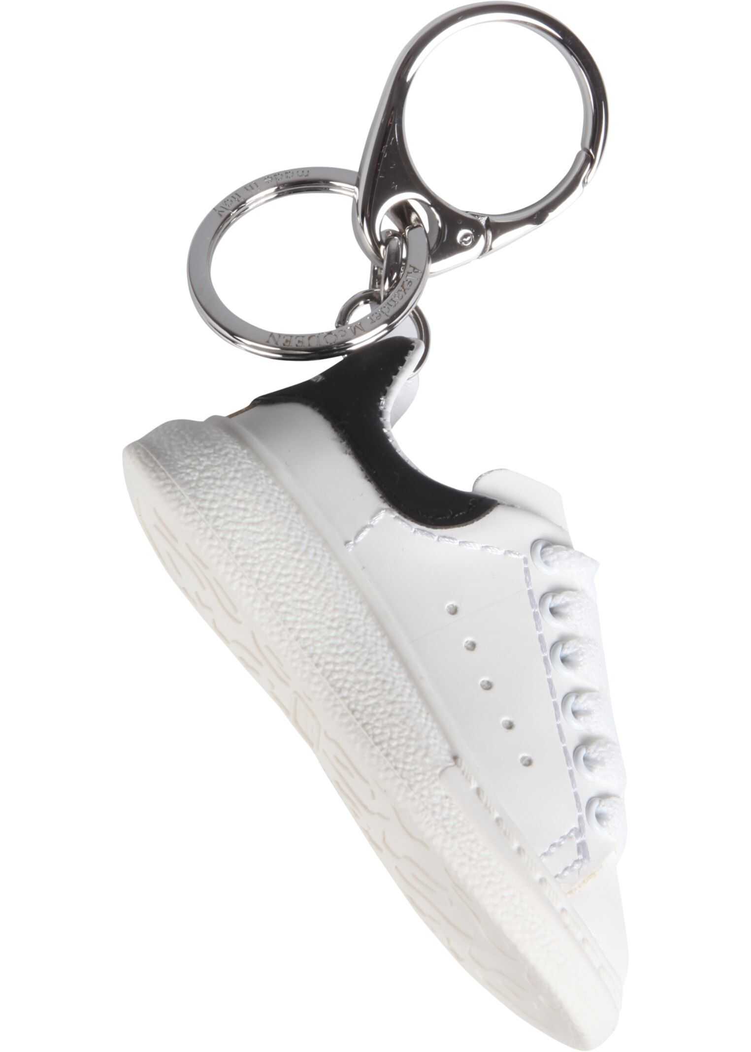 Alexander McQueen Oversize Sneaker Keyring 609203_H640N9074 WHITE