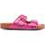 L'Autre Chose Sandals With Coconut Print Leather FUCHSIA