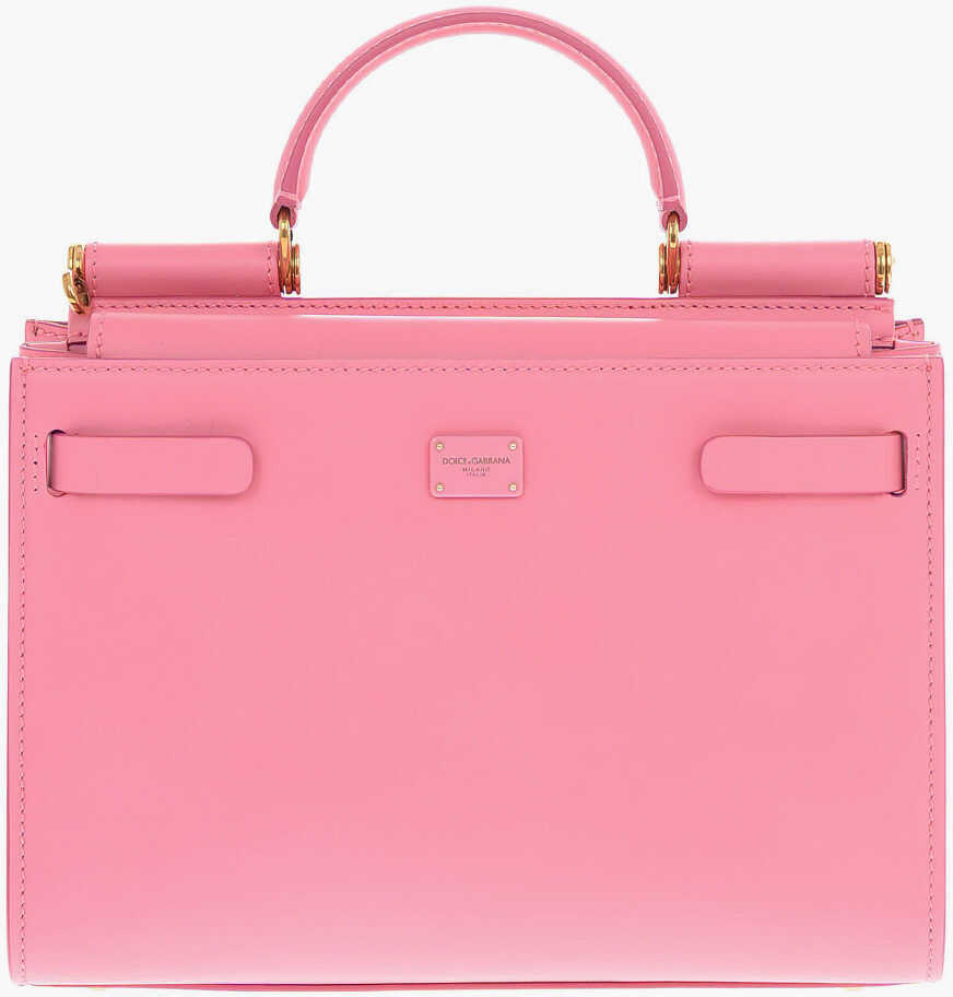 Dolce & Gabbana leather SICILY 62 Tote bag PINK