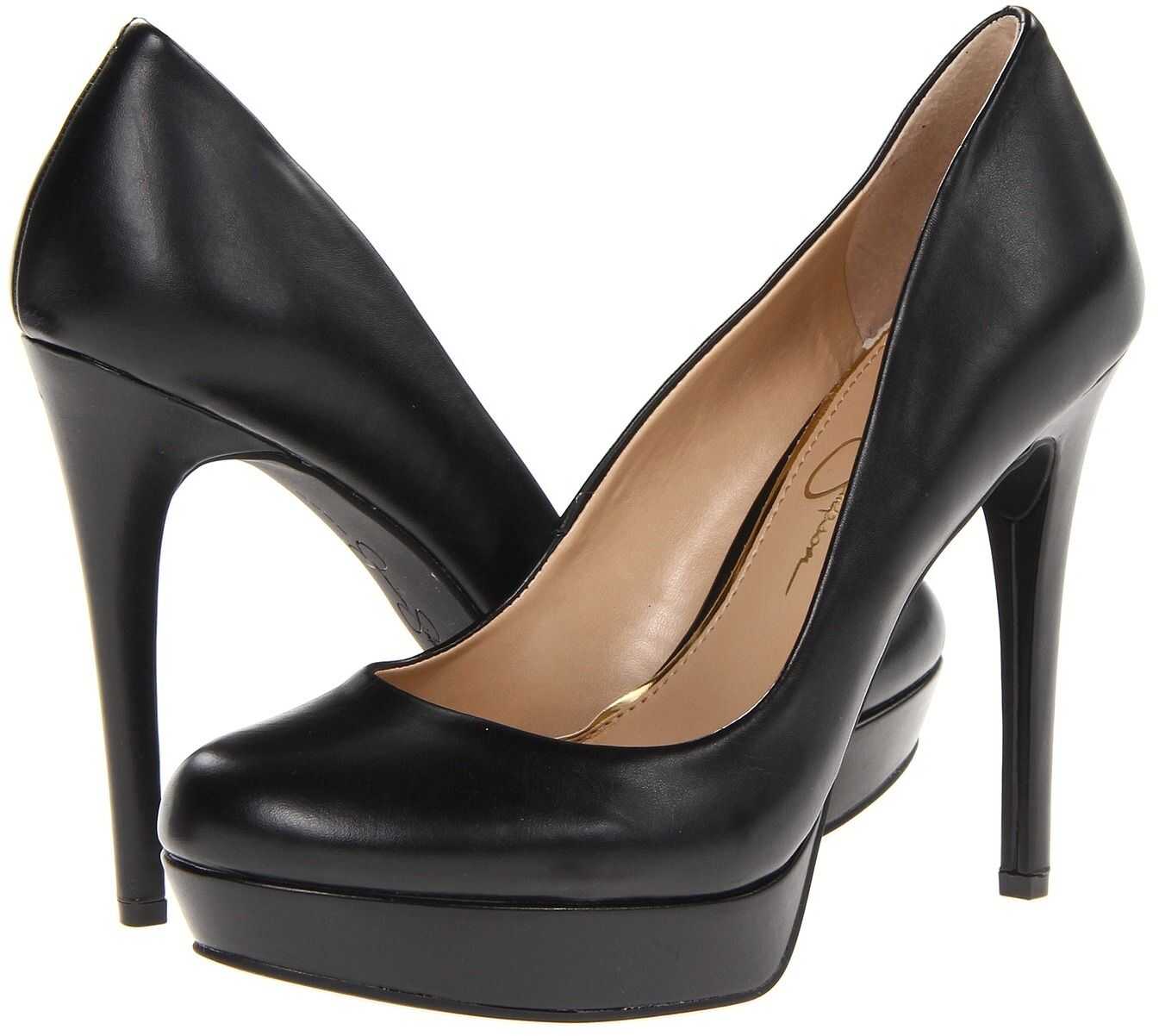 Pantof Jessica Simpson Baleenda Black Alinsina PU