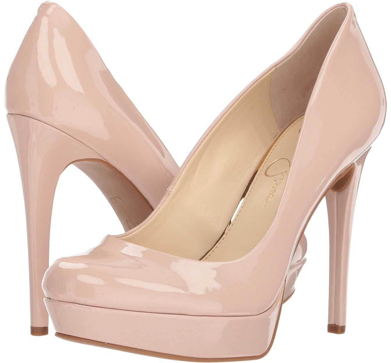Pantof Jessica Simpson Baleenda Nude Blush Patent