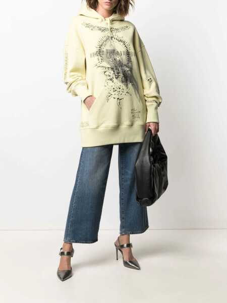Hanorace Givenchy Oversize Sweatshirt YELLOW Femei (BM 8364117) 2