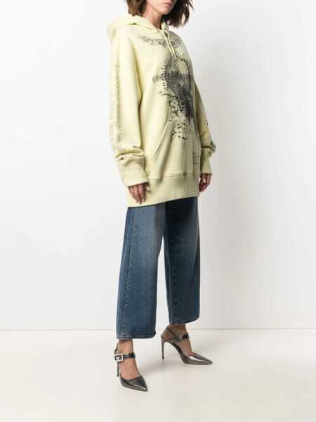 Hanorace Givenchy Oversize Sweatshirt YELLOW Femei (BM 8364117) 3