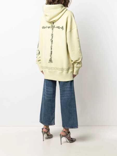 Hanorace Givenchy Oversize Sweatshirt YELLOW Femei (BM 8364117) 4