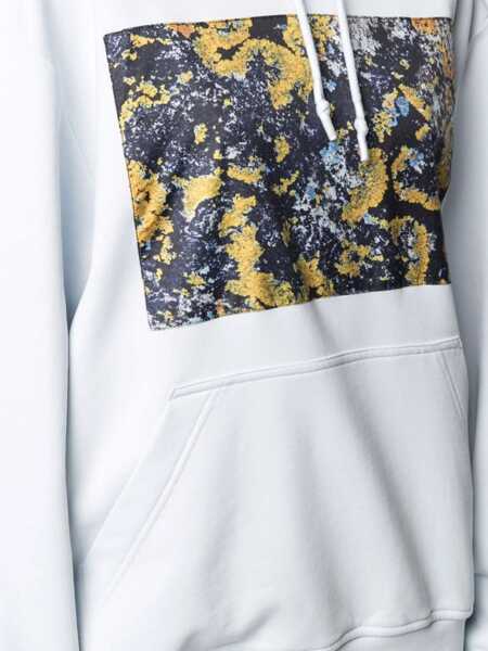 Hanorace MCQ Alexander McQueen Albion Hooded Sweatshirt BABY BLUE Femei (BM 8364234) 5