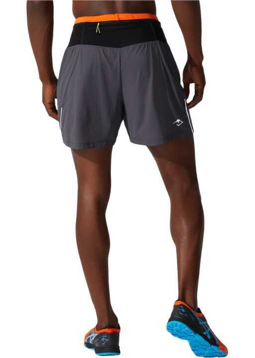 Pantaloni scurti ASICS Fujitrail Short Grey Barbati (BM 8364900) 3