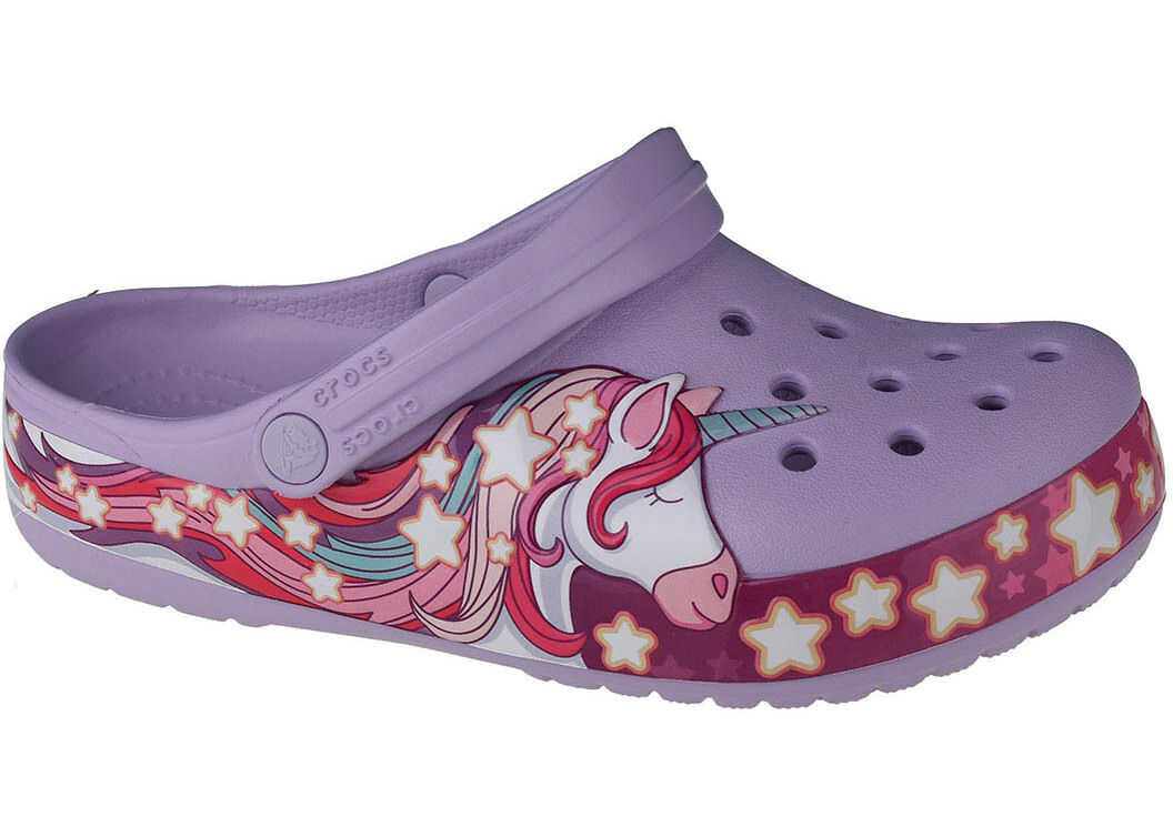 Crocs Fun Lab Unicorn Band Clog Purple