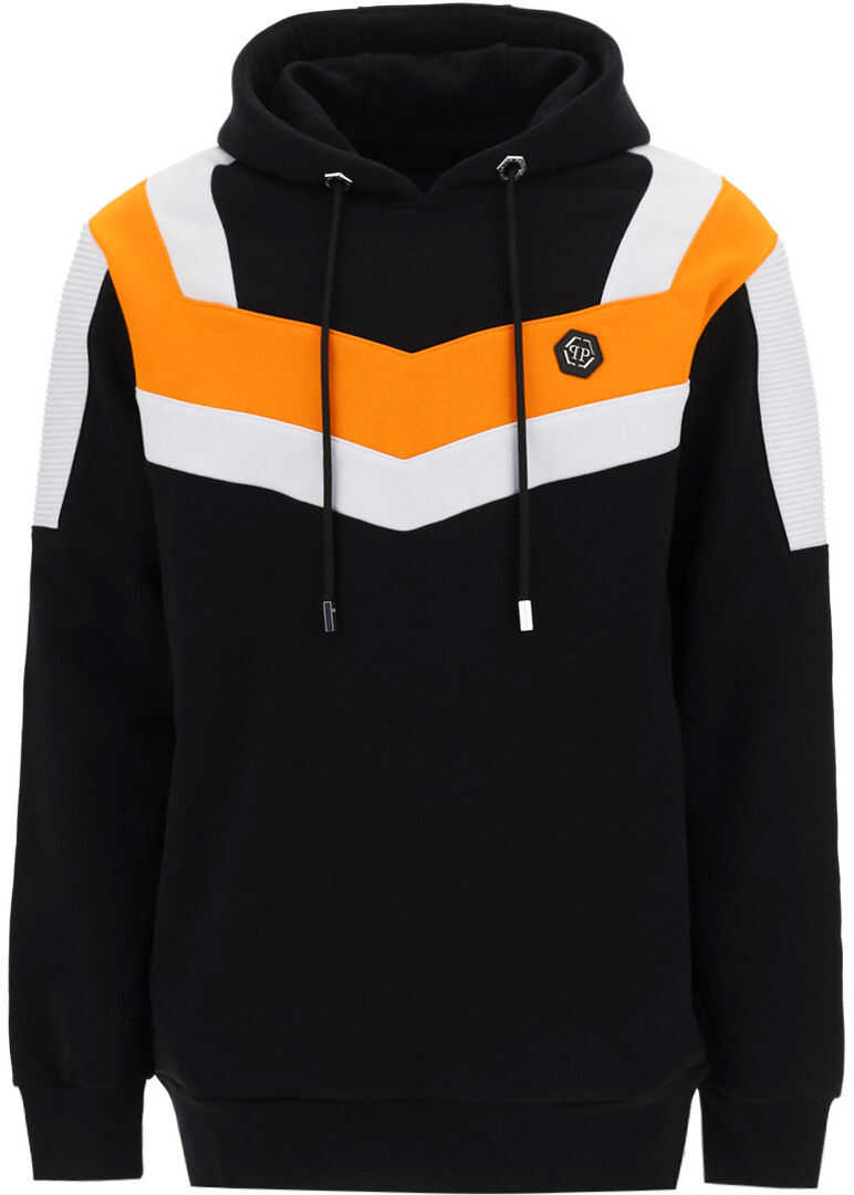 Philipp Plein Hoodie PAACMJB2451PJO002N BLACK ORANGE