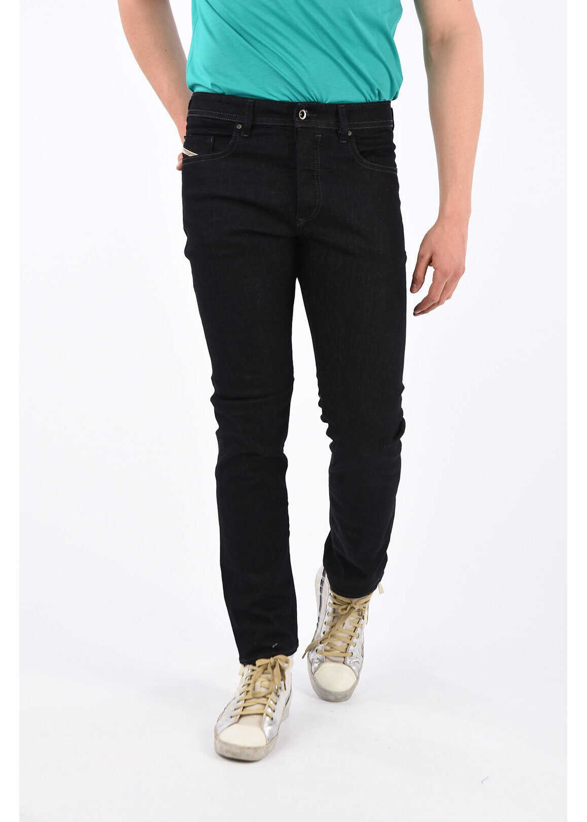 Diesel 18Cm Tapered Fit Buster Jeans L.32 Midnight Blue