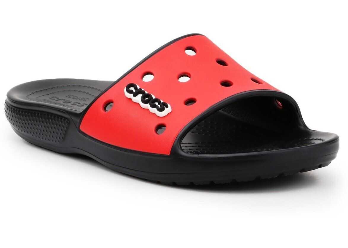 Crocs Classic Colorblock Slide RED