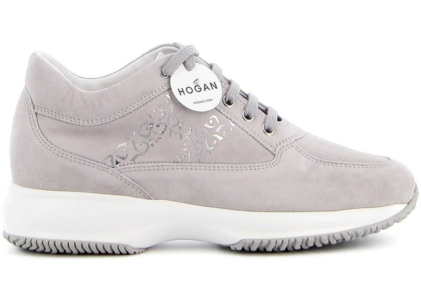 Hogan Interactive Sneakers In Grey HXW00N0DL30CR0B606 Grey