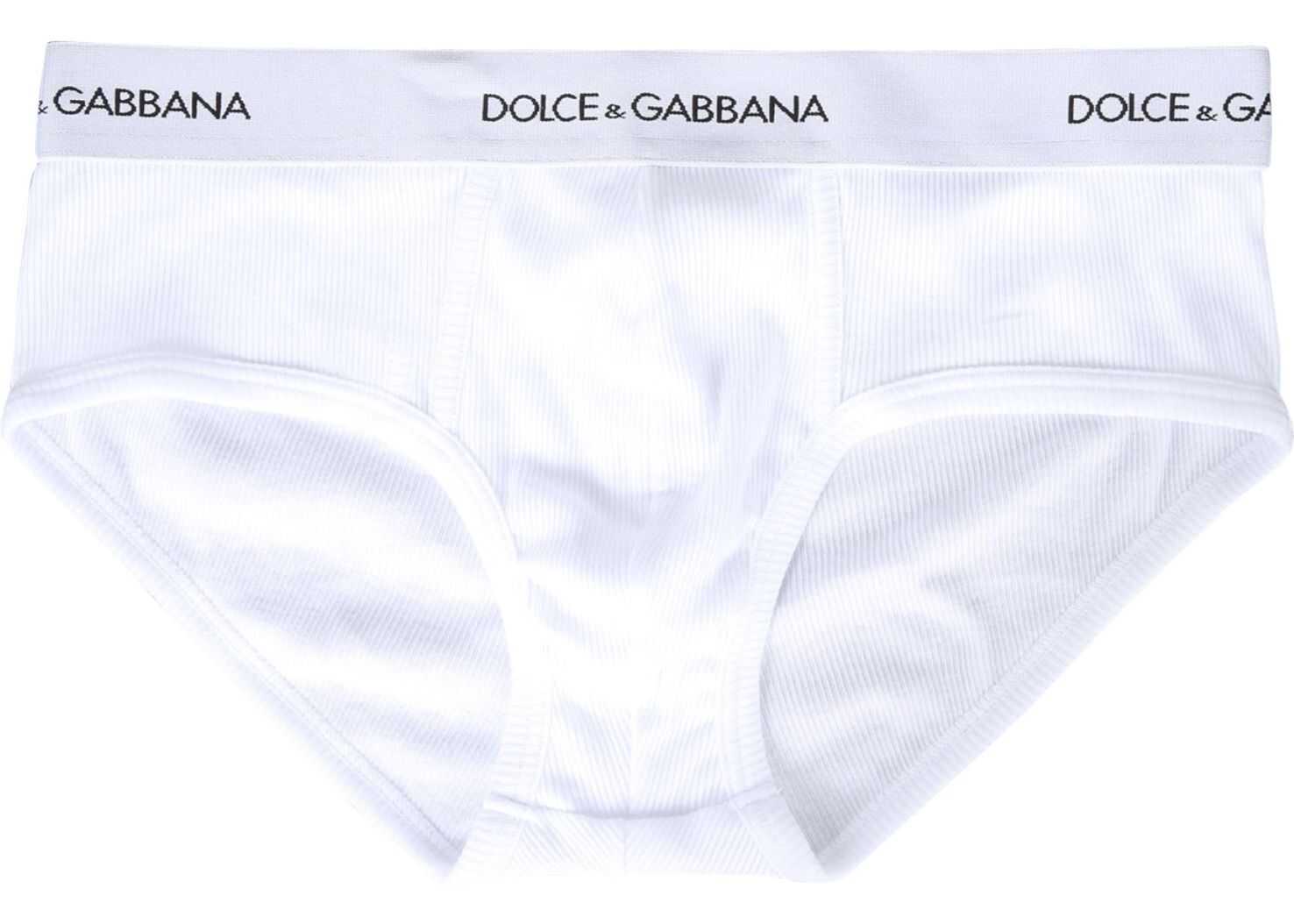 Dolce & Gabbana "Brando" Briefs M3C21J_OUAIJW0800 WHITE