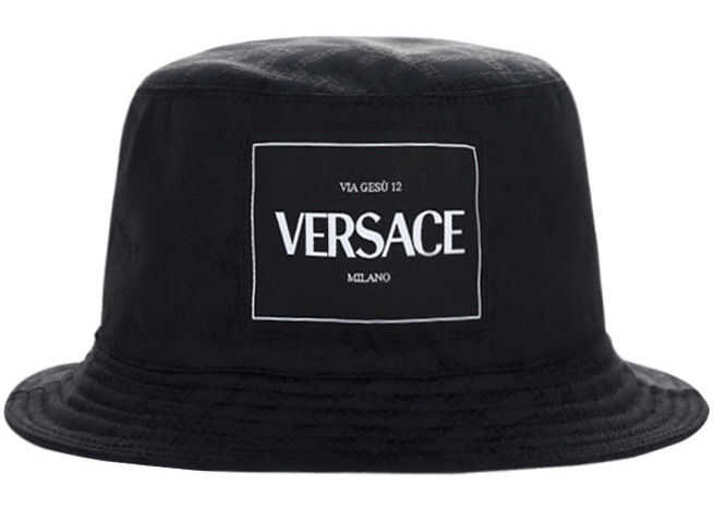 Versace Bucket Hat ICAP013A228378 NERO