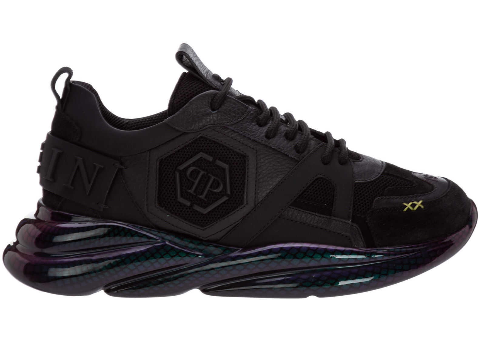 Philipp Plein Sneakers Hexagon PAAS-MSC3079-PLE010N Black