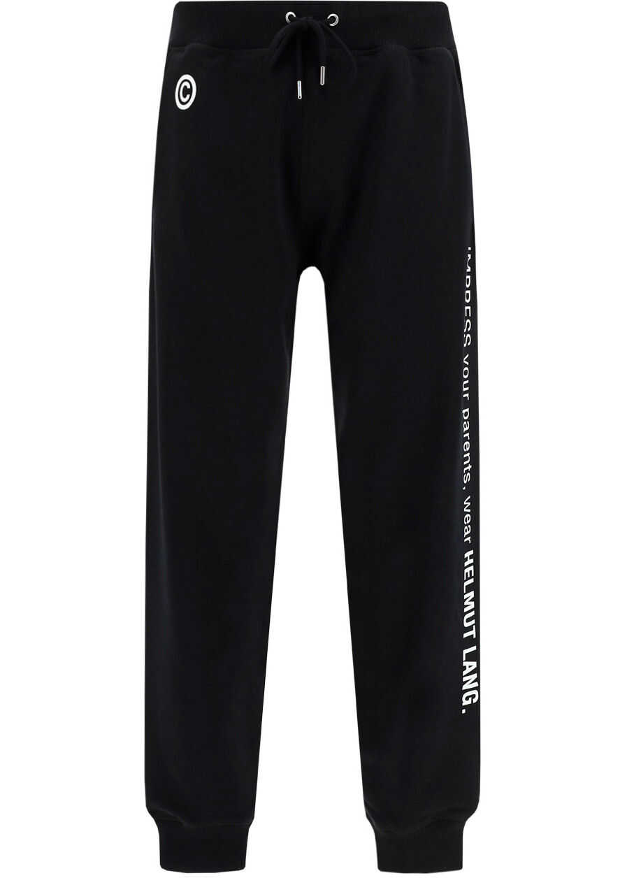 HELMUT LANG Impress Sweatpants L01DM203 BASALT BLACK