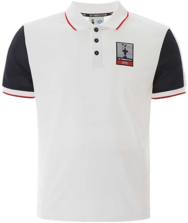 North Sails by Prada Auckland Polo 452000 White/Black/Red