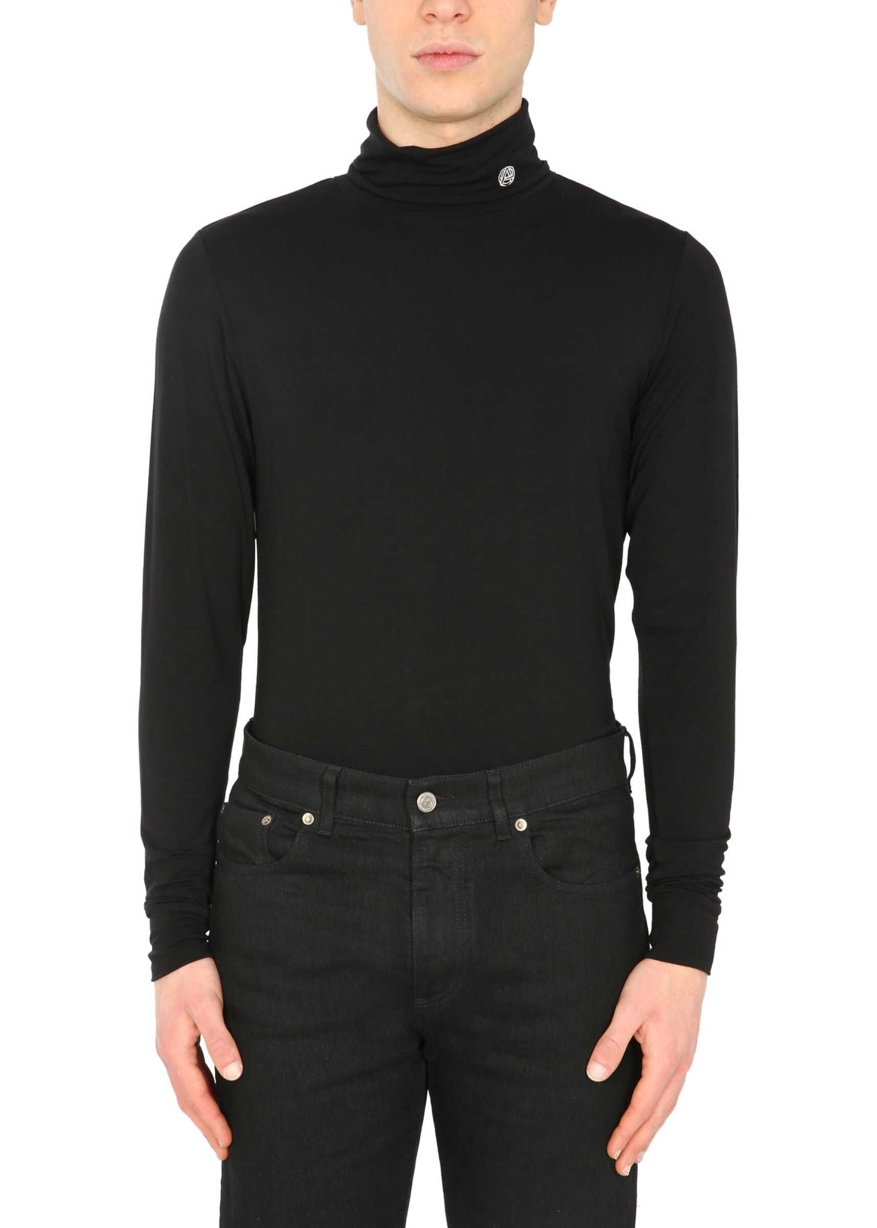 AMBUSH Tall Neck Sweater BMAB004_S21JER0011004 BLACK