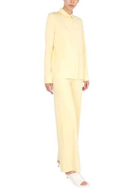 Camasi office Jil Sander Overszie Fit Shirt YELLOW Femei (BM 8385207) 2