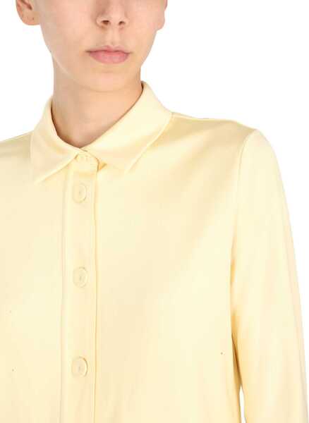 Camasi office Jil Sander Overszie Fit Shirt YELLOW Femei (BM 8385207) 4