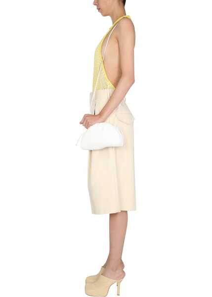Bluze Bottega Veneta V-Neck Bodycon YELLOW Femei (BM 8388378) 2