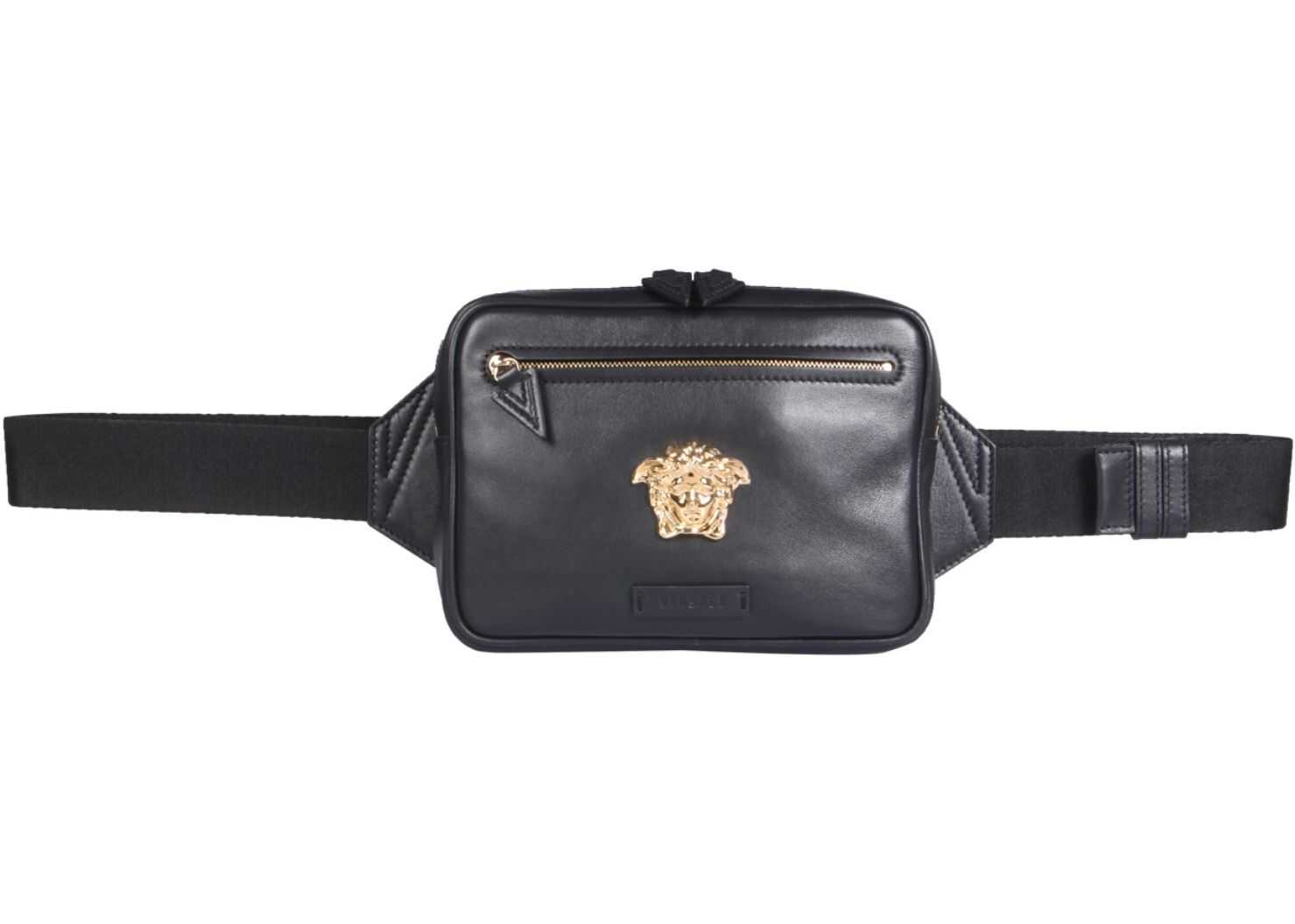 Versace Leather Belt Bag DFB8580_DVT8ME1B00V BLACK