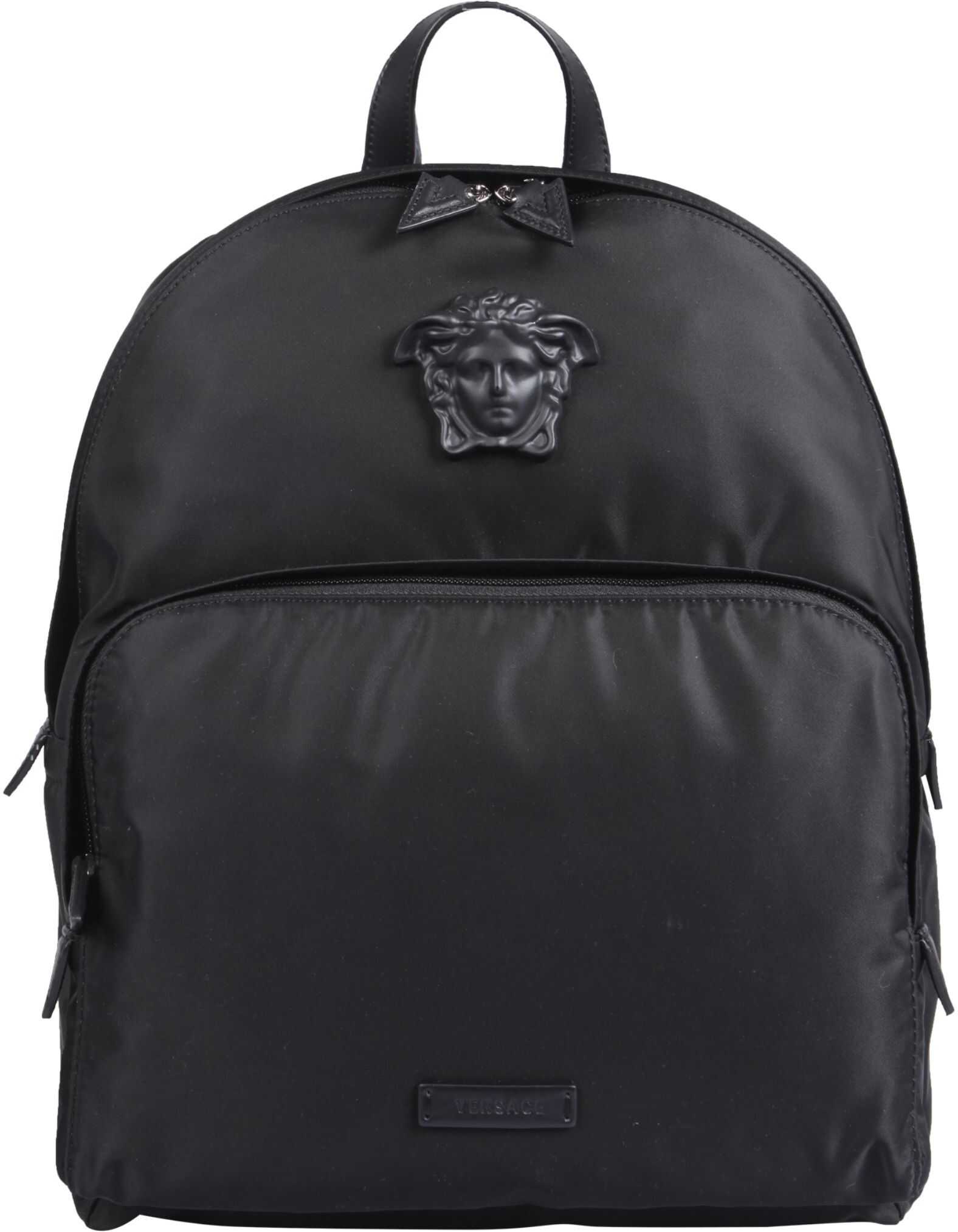 Versace Nylon Backpack DFZ8504_DNY8MED41NP BLACK