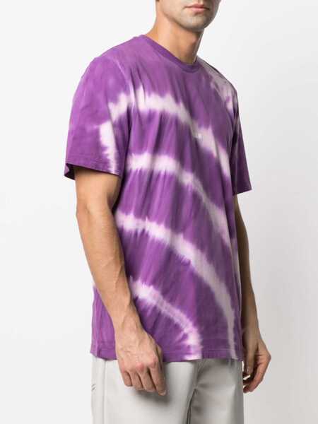 Tricouri MSGM Crew Neck T-Shirt LILAC Barbati (BM 8394051) 3