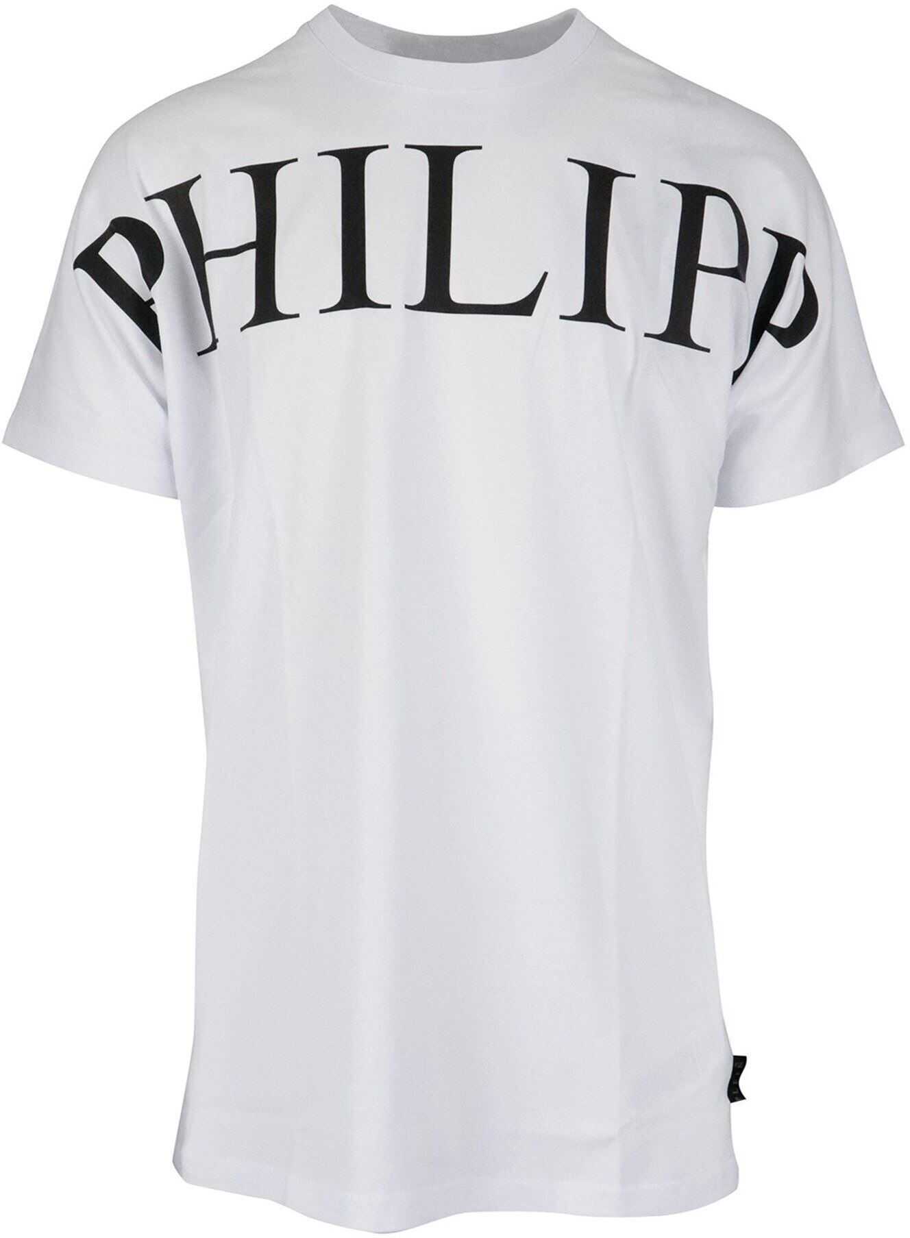 Philipp Plein Logo Lettering T-Shirt In White* White