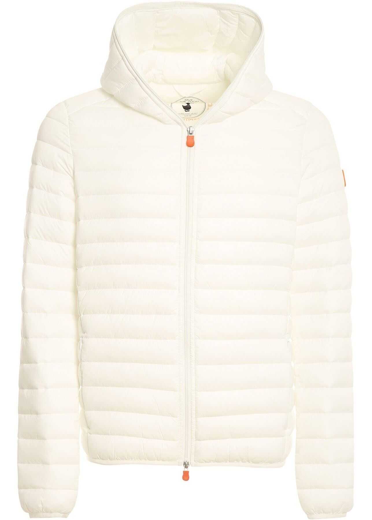 Save the Duck Donald Plumtech® Puffer Jacket In White* White