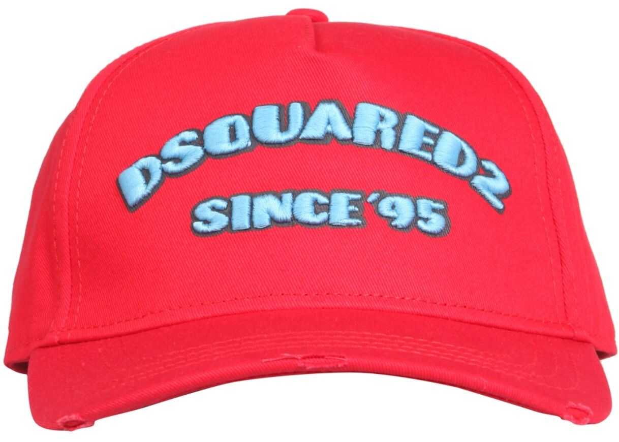 DSQUARED2 Baseball Hat RED