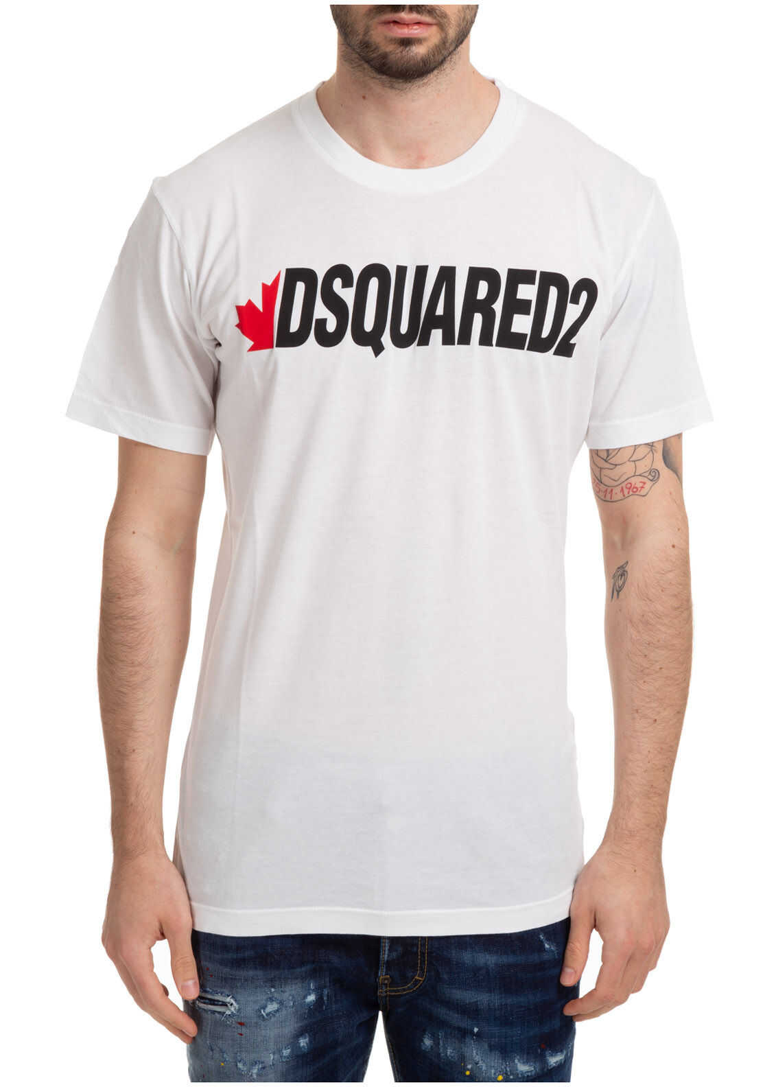 DSQUARED2 Neckline Jumper S74GD0834S21600100 White